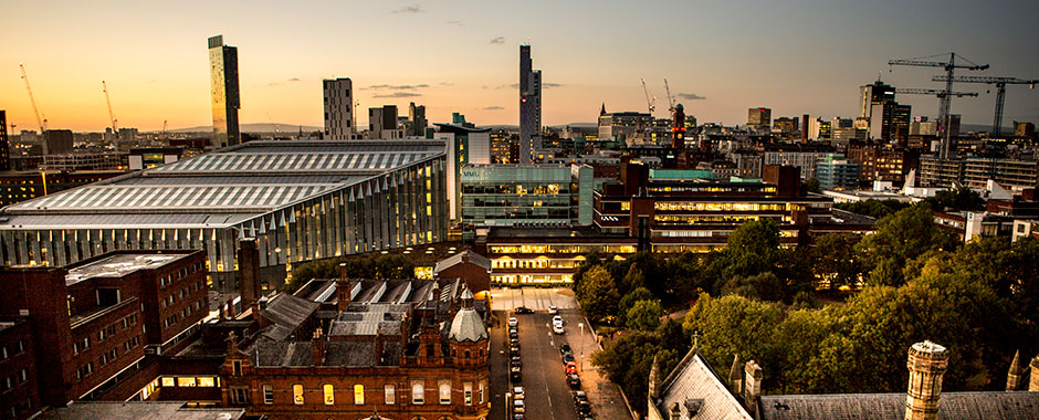 Manchester skyline