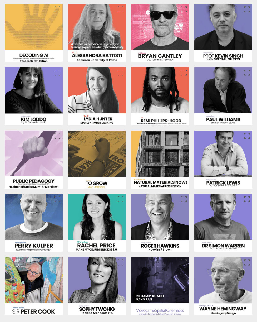 MSA Collective event posters
